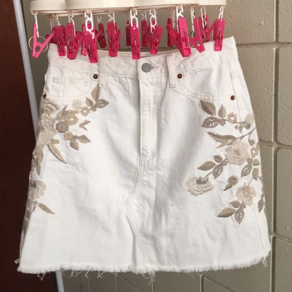 Abercrombie & Fitch Jean Skirt